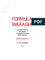 Formula Waaagh v11