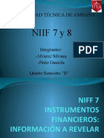 NIIF 8 Segmentos de Operacion