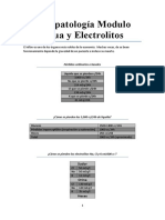 Fisiopatologia- Modulo Agua y Electrolitos