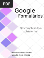 Guia Completo para Google Forms | PDF | Questionário | Informática