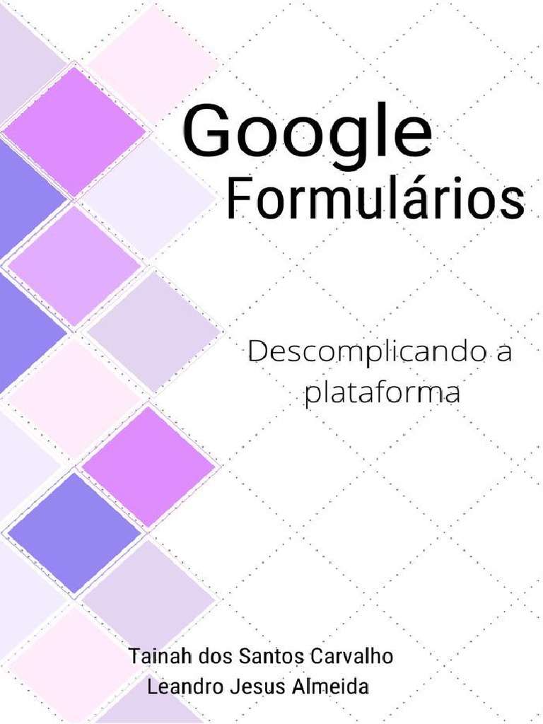Apostila Google Forms Tutorial PDF Gmail Informática
