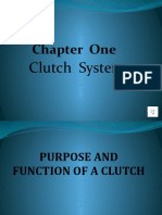 Chapter One: Clutch System