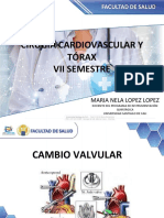 Cambio Valvular (Aortico y Mitral)