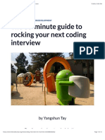 The 30-Minute Guide To Rocking Your Next Coding Interview
