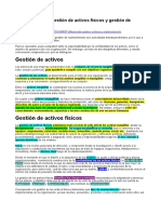 FRACTTAL, Diferencias Entre Gestión de Activos Físicos y Gestión de Mantenimiento