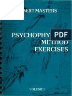 Robert Masters - Psychophysical Method Exercises Vol I