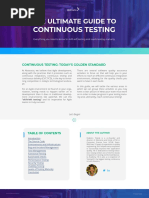 Continuous Testing: The Ultimate Guide To