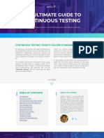 Continuous Testing: The Ultimate Guide To