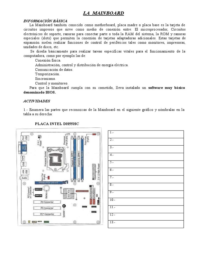 Taller 5 | PDF | Electrónica | Hardware de la computadora