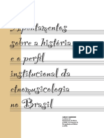 SANDRONI, Carlos - Apontamentos Esobre a Historia e o Perfil Institucional Da Etnomusicologia Brasileira (1)