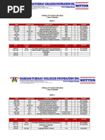 College of Teacher Education SCHEDULE 2020