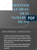 Manifestasi Dan Sifat - Sifat Tamadun Islam