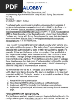 Download Implementing Ajax Authentication using jQuery Spring Security and HTTPS by mrtong SN49757026 doc pdf