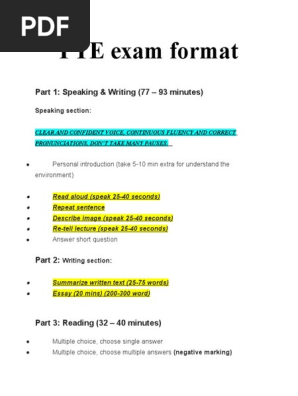PTE Templates