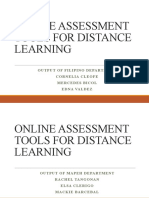 Online Assessment Tools For Distance Learning