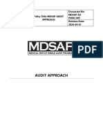 MDSAP AU P0002.005 Audit Approach