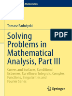 Tomasz Radożycki Solving Problems in Mathematical Analysis, Part