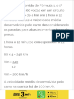 Equações No Cálculo Da Velocidade Média de Um Veículo - Brasil Escola