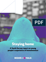 Youth homelessness report