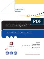 Childrens Journeys Through Homelessness and Child Protection 2010