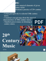 20TH CENTURY MUSIC Part 2
