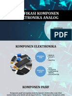 Klasifikasi Komponen Elektronika Analog