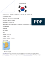 33°06'40" LU - 43°00'39" LU, 124°11'00" BT - 131°52'42" BT.: Korea Selatan