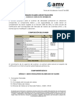 Temario Asesor Financiero 9 de Enero 2020