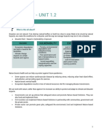 Unit 1.2 Fact Sheet - Disasters, Vulnerability and Nature-based Solutions