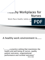 Workplace Health - Nurse Fatigue - Student