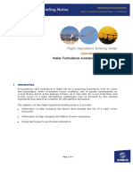 Flight Operations Briefing Notes: Wake Turbulence Awareness / Avoidance