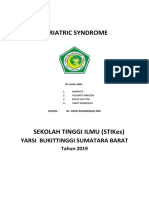 Geriatric Syndrome