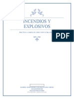 Incendios y Explosivos