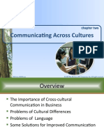 Communicating Across Cultures: Chapter Two