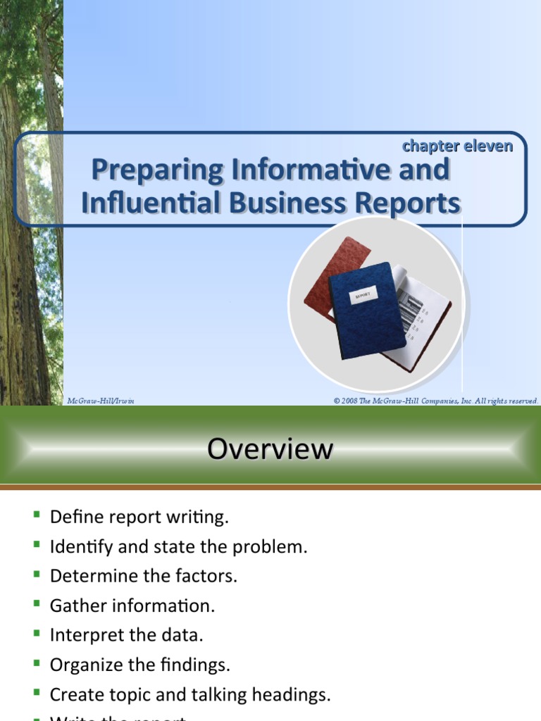 Preparing Informative and Influential Business Reports | PDF | Computers