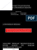 Presentasi Analisis Longsoran Bidang - Bacas Dan Giokarsten