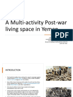 Thesis Proposal of Multi Activity Centre in Yemen