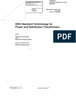 IEEE Standard Terminology For Power and Distribution Transformers