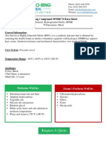 Request A Quote: O-Ring Compound HNBR70 Data Sheet