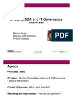 Bridging SOA and IT Governance: Policy or Peril