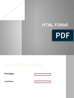 HTML Forms: © Krupa Shah