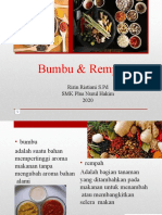 Ppt Bumbu Dan Rempah