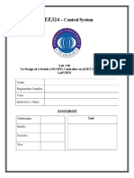 Control System: Assessment