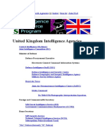 United Kingdom Intelligence Agencies: FAS Intelligence World Agencies Index Search Join FAS
