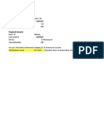 Calcuation Sheet - Mr. Arora