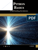 Python Basics a Self-Teaching Introduction by H. Bhasin