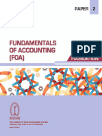 Accounting Foundation Paper2 Revised