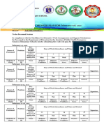 SCHOOL WORKWEEK PLAN FOR February 1-28, 2021