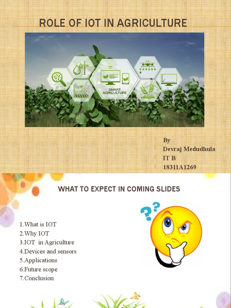 IoT Applications in Agriculture | PDF | Internet Of Things | Infrared