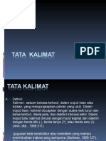 Kel. 4 Tata Kalimat